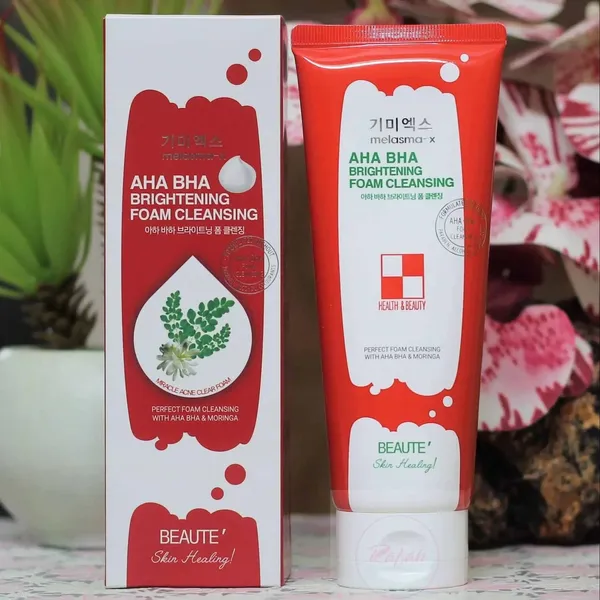 Beaute AHA BHA Brightening Foam Cleanser-160ml