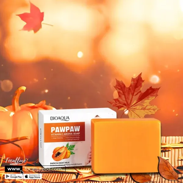BIOAQUA  PAWPAW Vitamin C Aroma Soap 100g