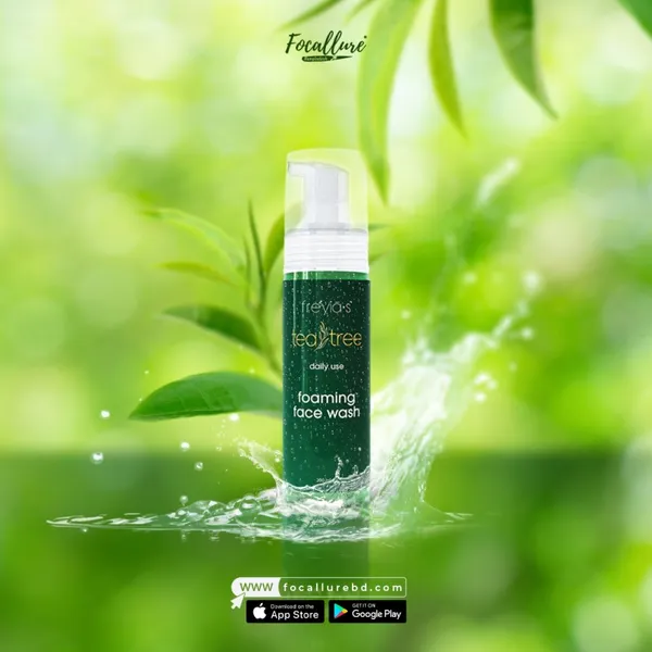 Freyias Tea Tree Daily Use Foaming Face Wash - 200ml