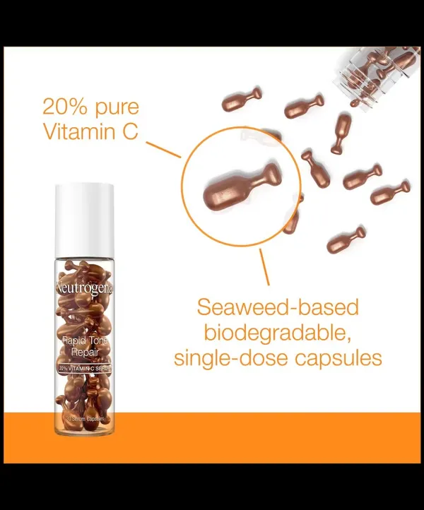Neutrogena Rapid Tone Repair 20% Vitamin C Serum Capsules