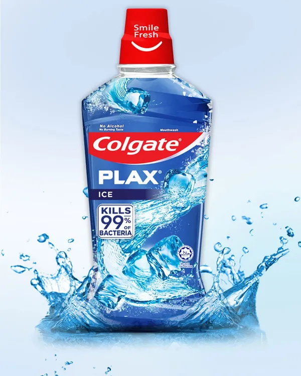 Colgate Plax Ice Mouthwash - 750ml