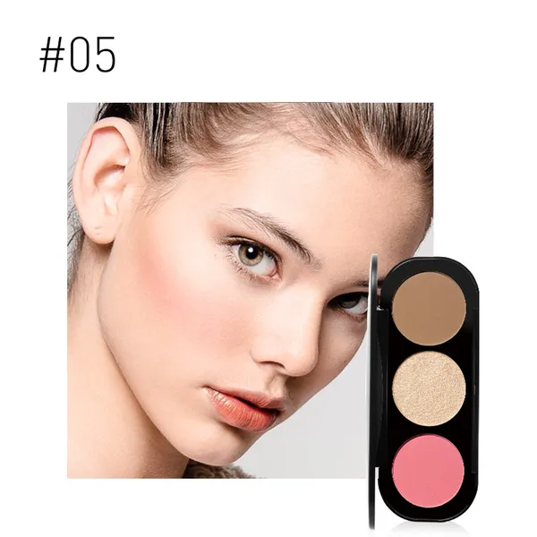FOCALLURE Blush & Highlighter Palette-FA26