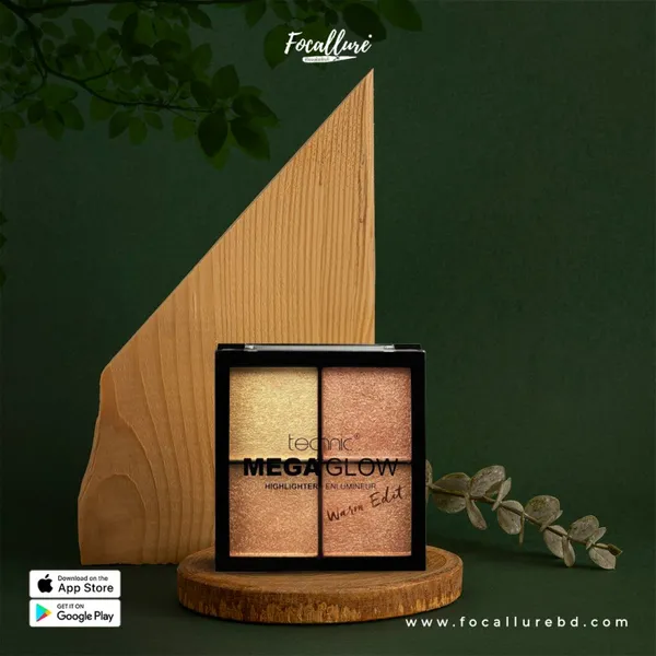 Technic Mega Glow Highlighter Palette Warm Edit