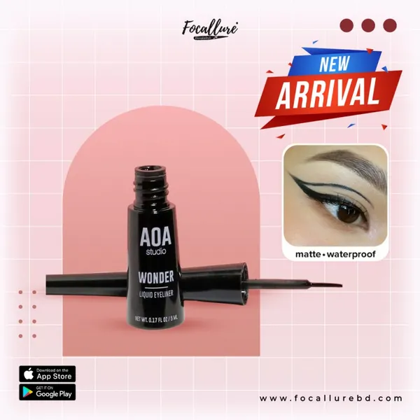 AOA WONDER LIQUID LINER - BLACK