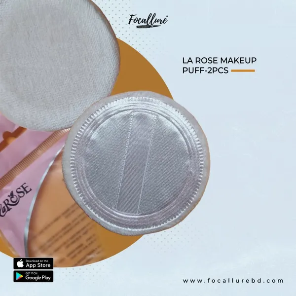 La Rose Makeup Puff-2pcs