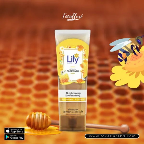 Lily Brightening And Moisturizing Honey Face Wash