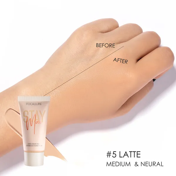 FOCALLURE STAYMAX Pore-Blurring Matte Flawless Foundation FA150