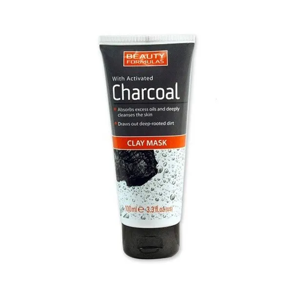 Beauty Formula Charcoal Clay Mask -100ml