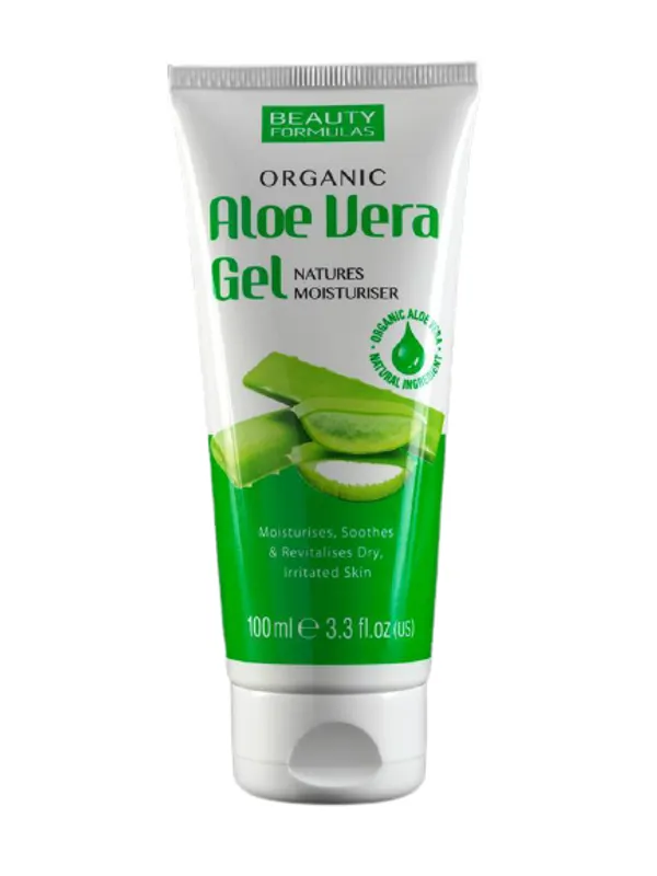 Beauty Formulas Organic Aloe Vera Gel - 100ml