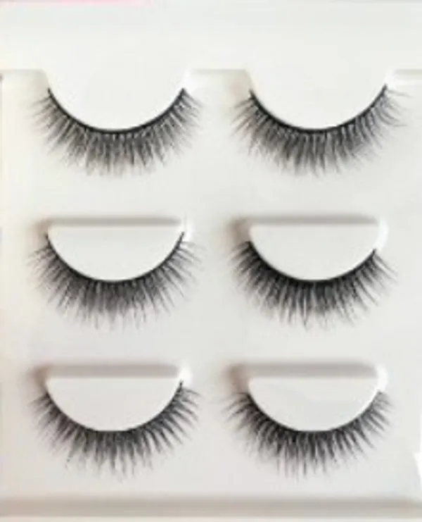 Everly 3 Pairs Of Natural Dense Eyelash