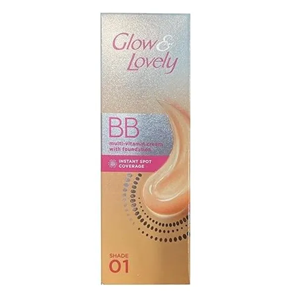 Glow & Lovely BB Makeup + Multivitamin Cream- Shade-01 (40g)