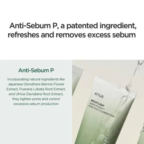 Anua Heartleaf Quercetinol Pore Deep Cleansing Foam 150ml