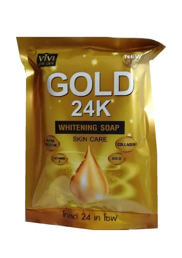 Gold 24k Whitening Soap Skin Care - 80g