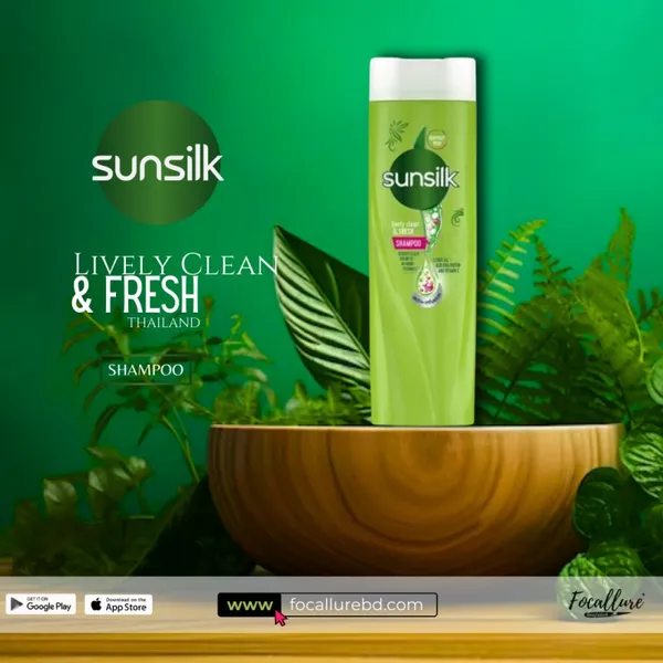 Sunsilk Co-Creations Lively Clean &amp; Fresh Shampoo - 300ml