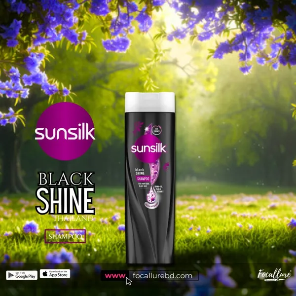 SunSilk Black Shine Shampoo - 300ml
