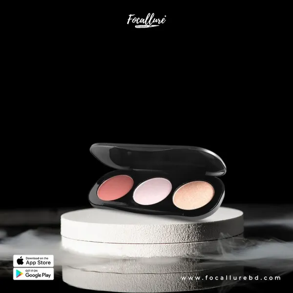 FOCALLURE Blush & Highlighter Palette-FA26
