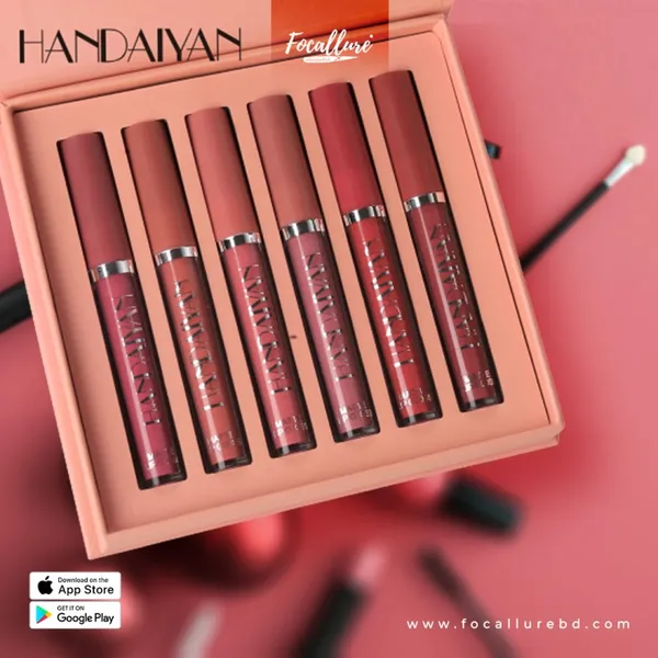 Handaiyan Liquid Lipstick Set-6pcs A