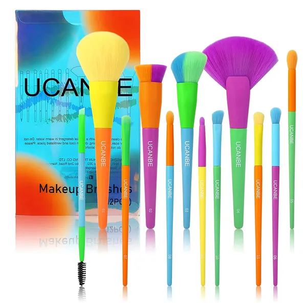 Ucanbe Professional Brush Set-12pcs