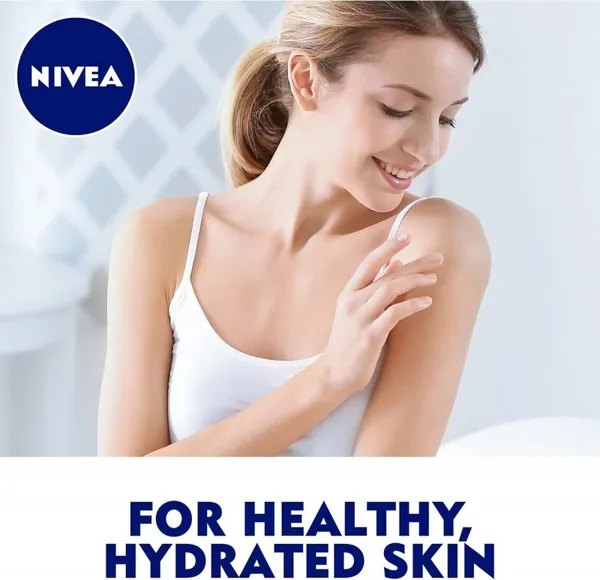NIVEA Body Cream Dry Skin, Cocoa Butter Vitamin E, Jar 200ml