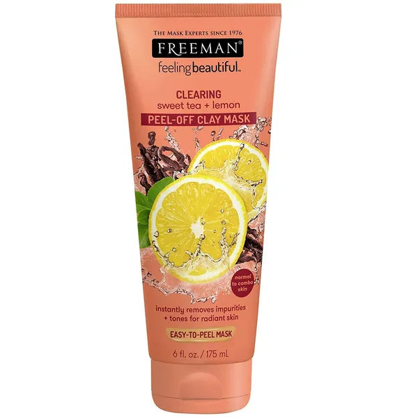 Freeman Clearing Sweet Tea Lemon Peel Off Clay Mask - 175ml
