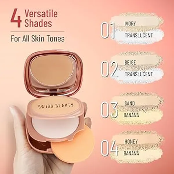 Swiss Beauty Matte & Set Duo Compact