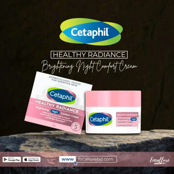 Cetaphil Bright Healthy Radiance Brightening Night Comfort Cream - 50g