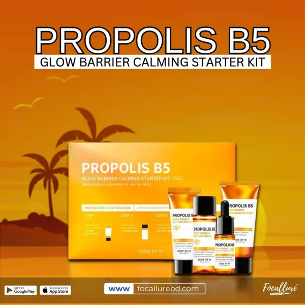 SOME BY MI Propolis B5, Glow Barrier Calming Starter 4 Piece Edition Kit