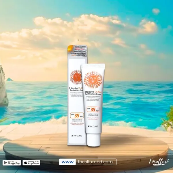 3W CLINIC Intensive DR. Kim Mela Care Cream SPF 35+ PA++ - 50ml