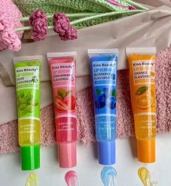 Kiss Beauty Nourishing Moisturizing Lip Serum Fix Cream - 17g