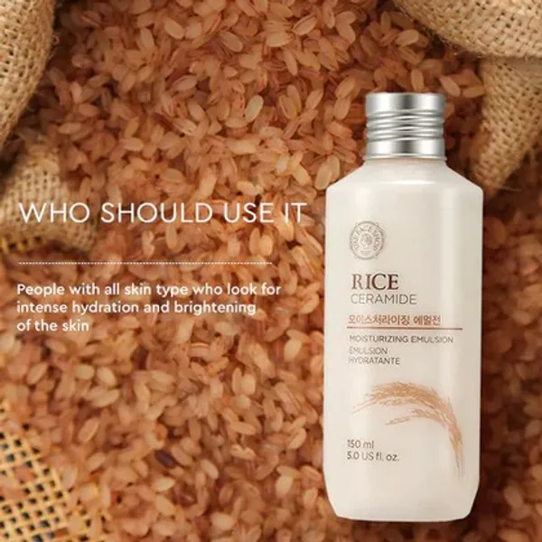 The Face Shop Rice Ceramide Moisturizing Emulsion - 150ml