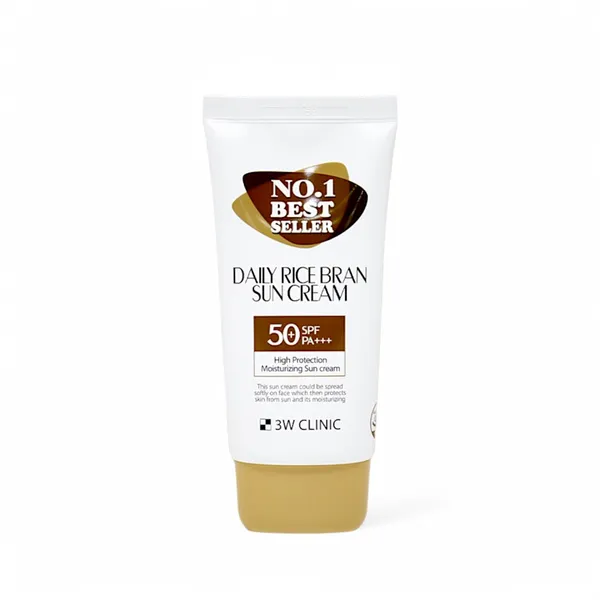 3W CLINIC Daily Rice Bran Sun Cream SPF50+ PA+++