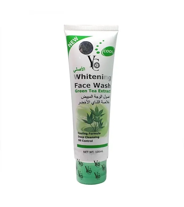 YC Whitening Face Wash Green Tea Extract - 100ml