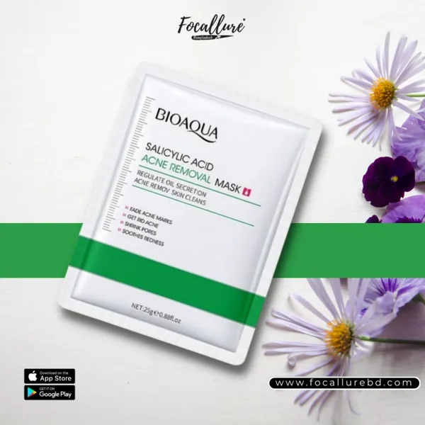 BIOAQUA Salicylic Acid Acne Removing facial mask 25g