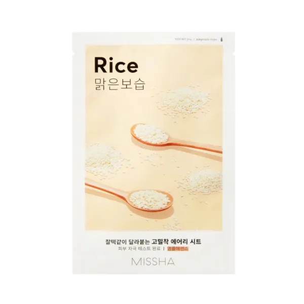 Missha Airy Fit Rice Sheet Mask -19g