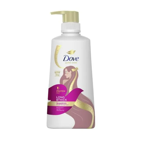 Dove Ultra Care Long & Thick Shampoo-410ml