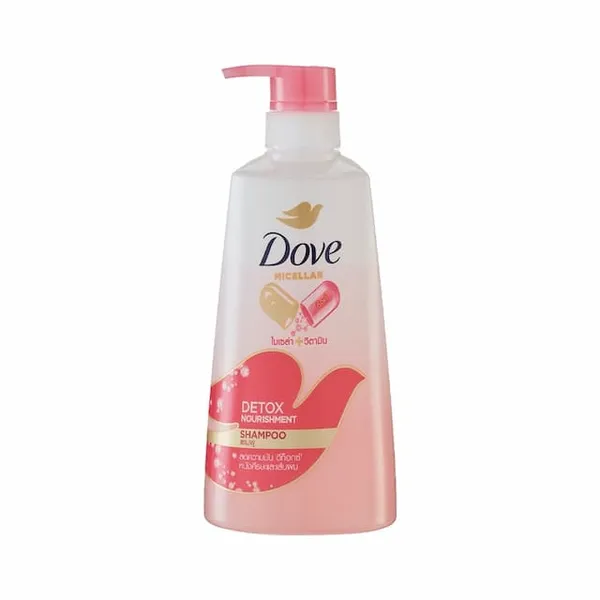 DOVE - DETOX PINK SALT MOISTURE SHAMPOO -430ML