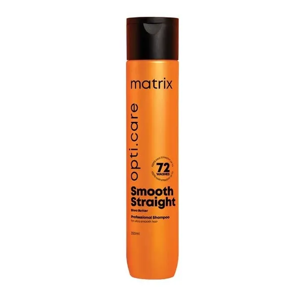Matrix Opti Care Smooth Straight Shea Butter Professional Shampoo for Ultra Smooth Hair - 350ml