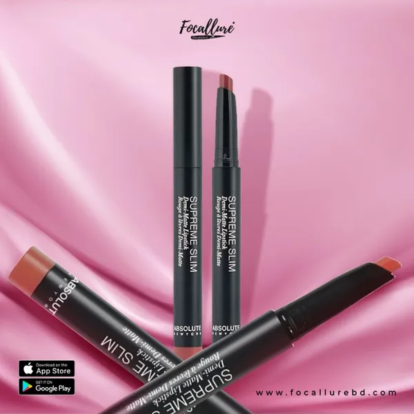 Absolute New York Supreme Slim Demi Matte Lipstick