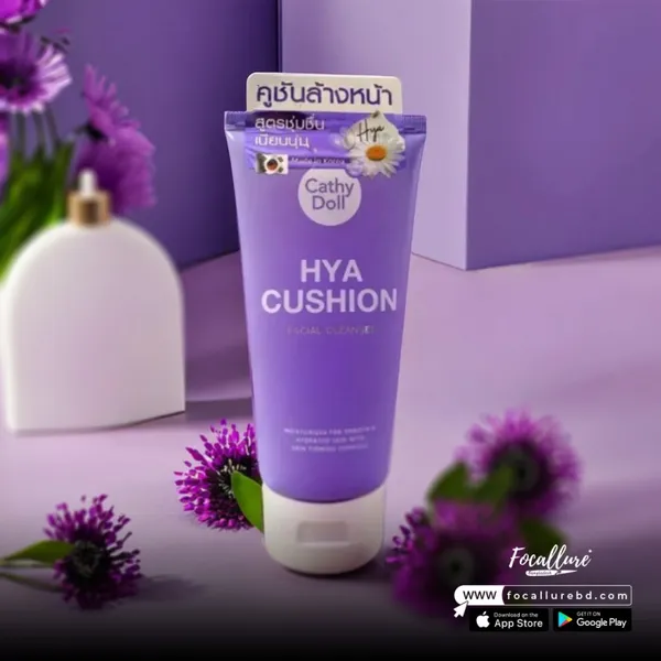 Cathy Doll Hya Cushion Facial Foam Cleanser -120ml