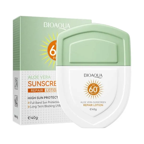 BIOAQUA Aloe Vera Sunscreen Repair Lotion SPF 60+ PA+++