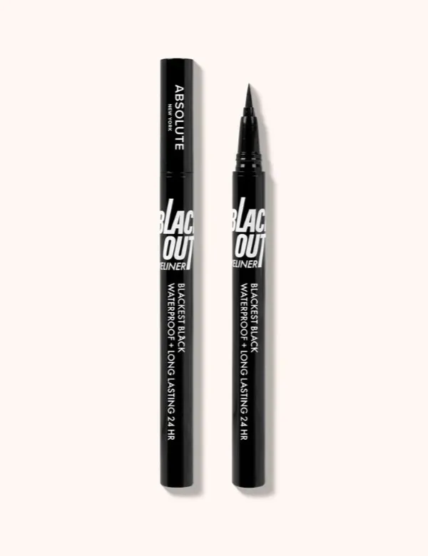 Absolute New York Black Out Eyeliner Waterproof + Long Lasting 24 HR