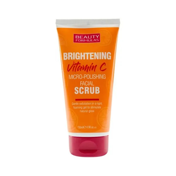Beauty Formulas Brightening Vitamin C Micro-Polishing Facial Scrub - 150ml