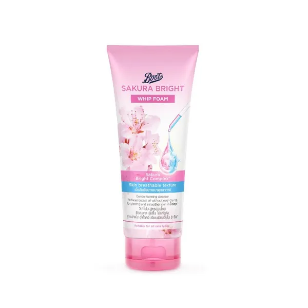 Boots Sakura Bright Whip Foam -100ml