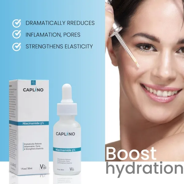 CAPLINO Niacinamide Serum 5% Vitamin B3 20% & Zinc PCA - 30ml