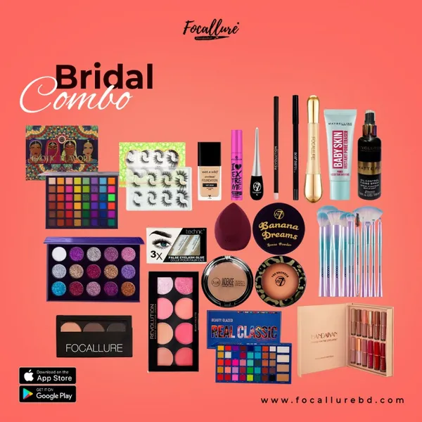 Bridal Makeup Combo-21pcs