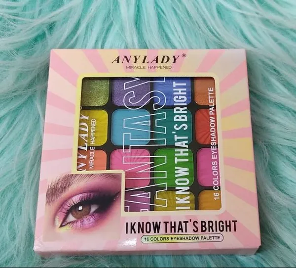 ANYLADY Fantasy, I Know That's Bright 16 Colors Eyeshadow Palette