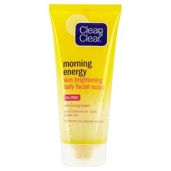 Clean & Clear Morning Energy Skin Brightening Daily Facial Scrub