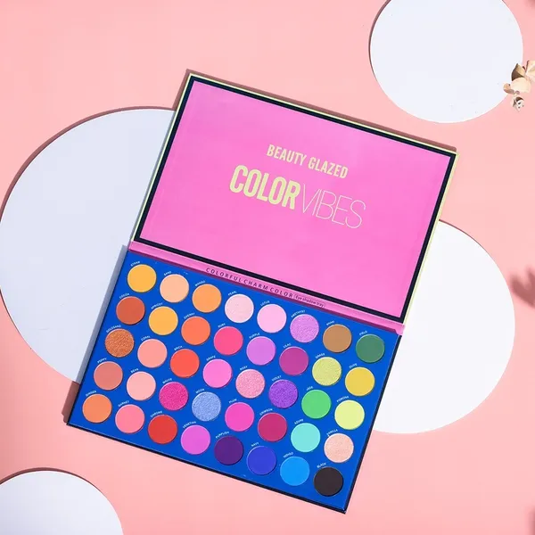Beauty Glazed Colorful Charm Color Eyeshadow Tray-COLOR VIBES