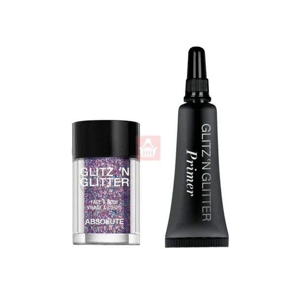 Absolute New York Glitter All Day Set Glitter & Primer