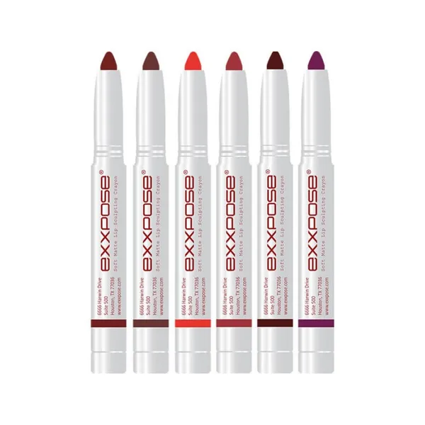 EXXPOSE Soft Matte Lip Sculpting Crayon